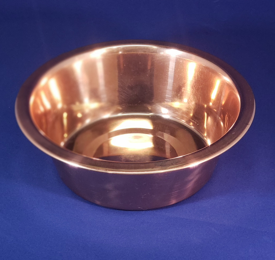 Copper Plated Water Pet Bowl 32 oz. by CooperPet Copper